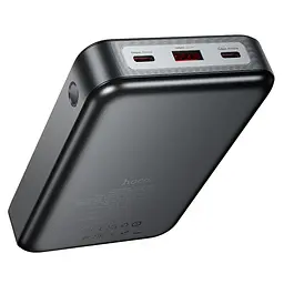 Портативний ЗП Power Bank Hoco Q30A Fast charge 130W 20000 mAh Metal gray - мініатюра 5
