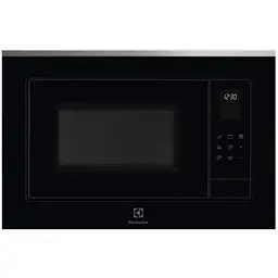 Мікрохвильова піч Electrolux вбудована 25л електронне керування 900Вт гриль дисплей чорний+нерж