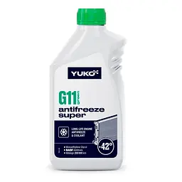 Антифриз YUKO Super G11 -42 ° C зелений 1л