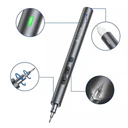 Електрична акумуляторна викрутка з насадками 51-в-1 в кейсі 350mAh KS-882038-51 N30 - мініатюра 4