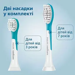 Електрична зубна щітка Philips Sonicare For Kids (HX6322/04) - мініатюра 7