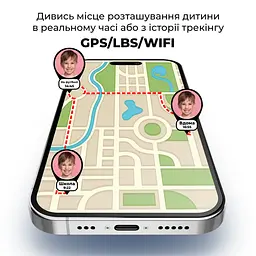 Смарт-годинник JETIX DF100 Pro з 4G відеодзвінком, вібродзвінком і вологозахистом IP67 — White - мініатюра 3