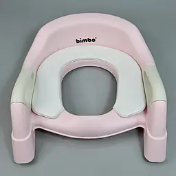 Дитяче сидіння на унітаз зі сходами Bimbo 31×34×11 см - мініатюра 3