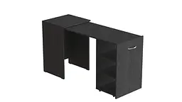 Стіл-тумба трансформер Смарт 1/2 Ferrum-decor 750x1450x600 ДСП Сосна Кембра 16 мм (FRD-105076) - мініатюра 2
