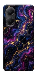 TPU чохол Demsky Purple space marble для Xiaomi Poco X7 Pro