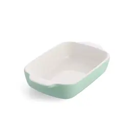 Форма для випічки з кришкою KitchenAid керамогранітна 24,1x15x6 см 0,9 л фісташковий колір (CC007424-001) - мініатюра 2