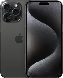 Мобільний телефон Apple iPhone 15 Pro Max 256Gb Black Titanium (REF A) BREEZY (2AMU773)