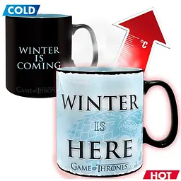 Чашка хамелеон AbyStyle Game of Thrones Winter Is Here 460 мл - мініатюра 2