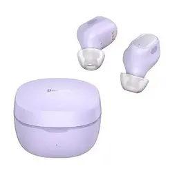 Навушники Baseus бездротові Bowie WM01 True Wireless Earphones Purple - мініатюра 3