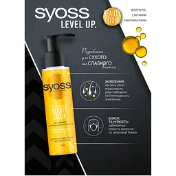 Масло Syoss Beauty Elixir, для пошкодженого волосся, 100 мл - мініатюра 2