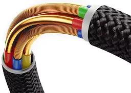 Кабель Baseus Dura Series Cable USB to Type-C 60W 2m P10377802U01-03 Black-Red - мініатюра 5