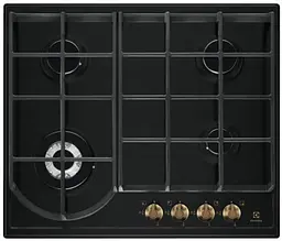 Газова варильна поверхня Electrolux EGH6343ROR Чорний (6882759)