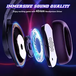 Навушники Onikuma X16 Gaming with LED чорні - мініатюра 6