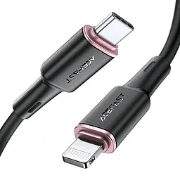 Дата кабель Acefast C2-01 Type-C to Lightning 30W (1.2m) Black - мініатюра 2