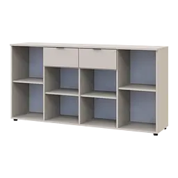 Комод Doros Рон 7 4 фасади 2 шухляди Кашемір 160х38х81 (41516049) - мініатюра 7