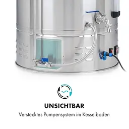 Пивоварня Klarstein Brauheld Pro 70 л (10035516) - мініатюра 2
