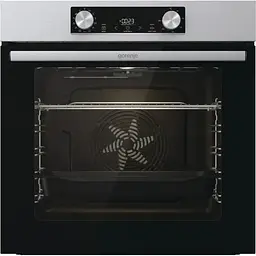 Духова шафа Gorenje електрична 77 л, A+, дисплей, нержавіюча сталь