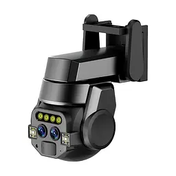 IP PTZ-відеокамера з WiFi 6Mp (2*3Mp) Light Vision VLC-9606WI10ZL (CareCam Pro) f=4+8mm, ІЧ+LED-підсвічування, з мікрофоном (75-00353)