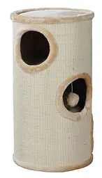 Кігтеточка для котів PolyPet будиночок-вежа бежева 35x70 см КРД/01051-05