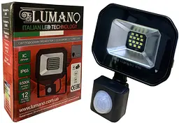 Прожектор з датчиком світла 10Вт LU-TURBO-S10 6500K IP65 TM LUMANO