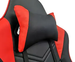 Крісло Kontrast Venos Black-Red - мініатюра 4