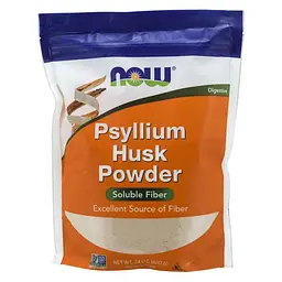 Натуральна добавка NOW Psyllium Husks Powder, 680 грам