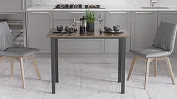 Стіл універсальний Knap Ferrum-decor 750x1200x700 Чорний метал ДСП Дуб Сонома Трюфель 16 мм (FRD-106374) - мініатюра 3