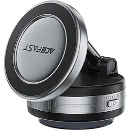 Тримач для смартфона Acefast E30 Electric Suction cup metal grey - мініатюра 2