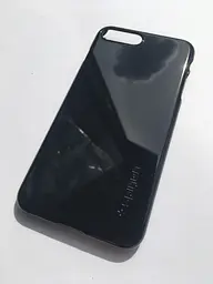 Оригінальний чохол для iPhone 8 Plus/7 Plus Spigen Thin Fit Jet Black 055CS22240 - мініатюра 3