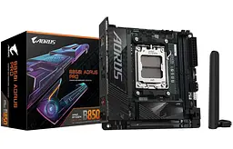 Материнська плата Gigabyte B850I AORUS PRO (B850I AORUS PRO) (Socket AM5, AMD B850, Mini-ITX) Б/в - мініатюра 6