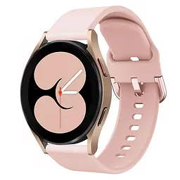 Ремінець для Samsung Galaxy Watch 5 44mm - рожевий силікон розмір L ширина кріплення 20мм Watchbands One (W1-3WB50020567095) - мініатюра 2