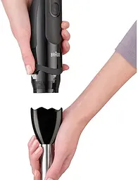 Блендерна ніжка на блендер BRAUN MQ5237BK, MQ5277BK, MQ535BK, MQ537BK, MQ3135BK, MQ735, MQ745, MQ775, 7322117834 чорна - мініатюра 4