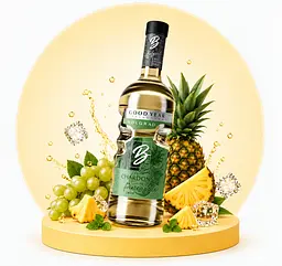 Винний напій Bolgrad Good Year напівсолодкий білий Chardonnay with Pineapple juice 10% 0.75 л - мініатюра 7