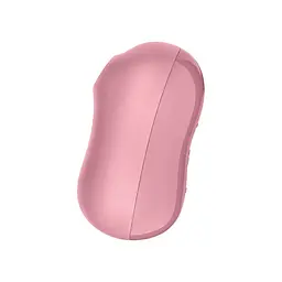 Стимулятор Satisfyer Cotton Candy Light Red Милий вакуумний, 8.6х4.2 см рожевий - мініатюра 4