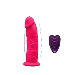 Вібратор Silexd Model 2 7" Pink Motor + Lrs, 17,5 см (рожевий) - мініатюра 4