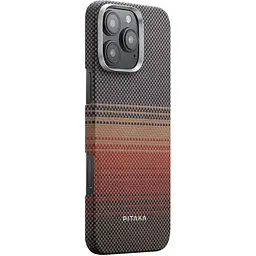 Чохол-накладка Pitaka Tactile Woven Case Sunset для iPhone 16 Pro (KI1601SU) - мініатюра 2