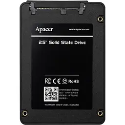 Накопичувач SSD Apacer AS340 Panther 2.5" SATAIII TLC 240GB (AP240GAS340G) Bulk - мініатюра 2