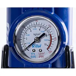 Автомобільний компресор Vitol K-40 150psi/14Amp/37л (K-40) - мініатюра 2