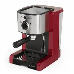 Кавоварка Klarstein Passionata Rossa 1470 Вт 15 бар SS (10031701)