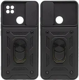 Панель BeCover Military для Xiaomi Redmi 9C / Redmi 10А Black (705578) - мініатюра 2