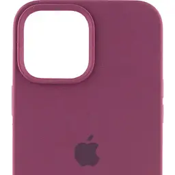 Чохол Silicone Case для Apple iPhone 15 Pro Max Plum AA [92733] - мініатюра 2