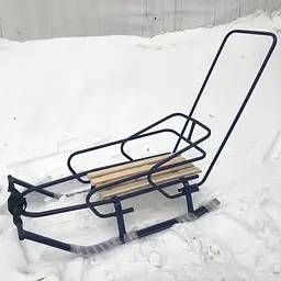 Санки Snower Буран сині - мініатюра 6