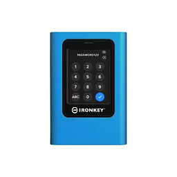 Накопичувач зовнішній SSD Portable USB 3.84TB Kingston IronKey Vault Privacy 80 (IKVP80ES/3840G)
