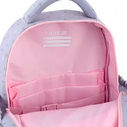 Рюкзак для початкової школи Kite Education 763S Pixel Love Сірий (K26-763S-1) - мініатюра 12