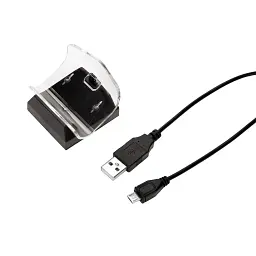 Зарядний пристрій Hama Single Charging Station Mini для геймпадів Sony DualShock 4 Black (00115468)