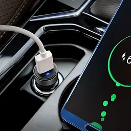 Автомобільний зарядний пристрій Hoco Z32 Speed Up USB-A QC3.0 Black [11540] [151278] - мініатюра 5