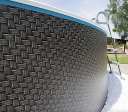 Басейн каркасний круглий Ø 5,0 м × 1,2 м Azuro Rattan морозостійкий, Чехія для дорослих та дітей - мініатюра 6
