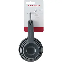 Набір мірних ложок KitchenAid Coreline сірий 4 шт. (KQG058OHCGG) - мініатюра 7