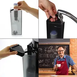 Кофемашина автоматична Melitta Caffeo Varianza CSP stainless steel (F58/0-100) - мініатюра 6