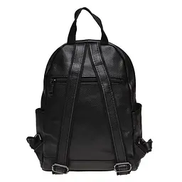 Шкіряний жіночий рюкзак Keizer K110086-black - мініатюра 3